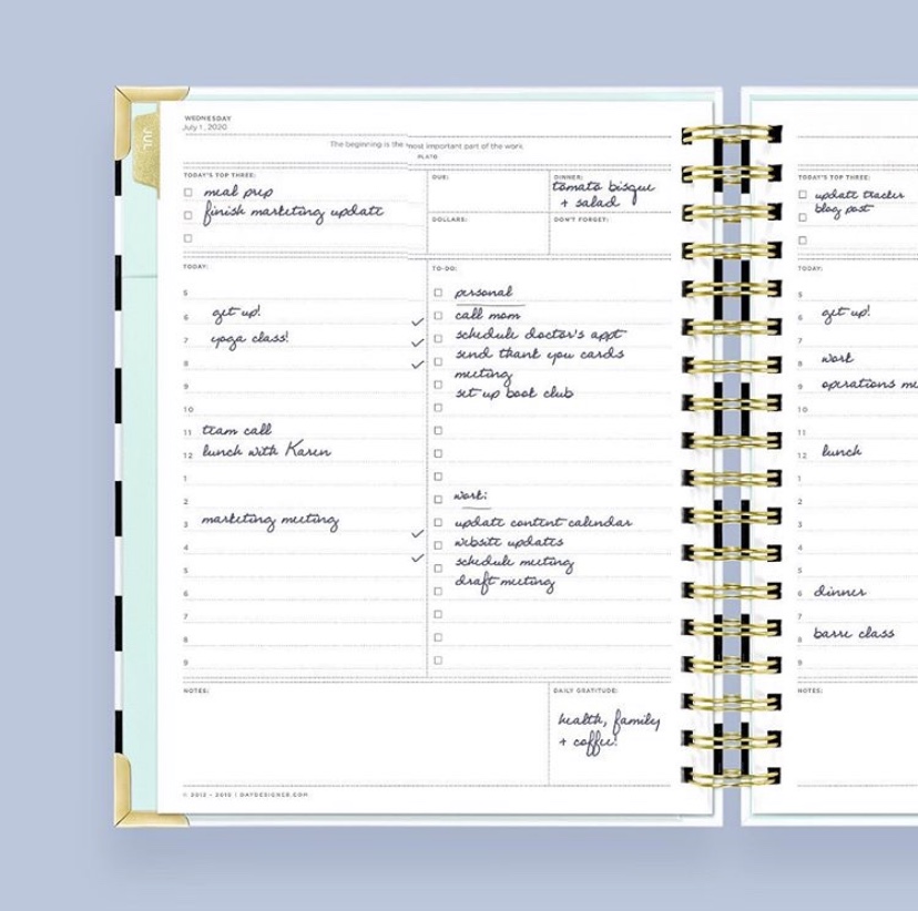 Day Designer Working Mom Planner