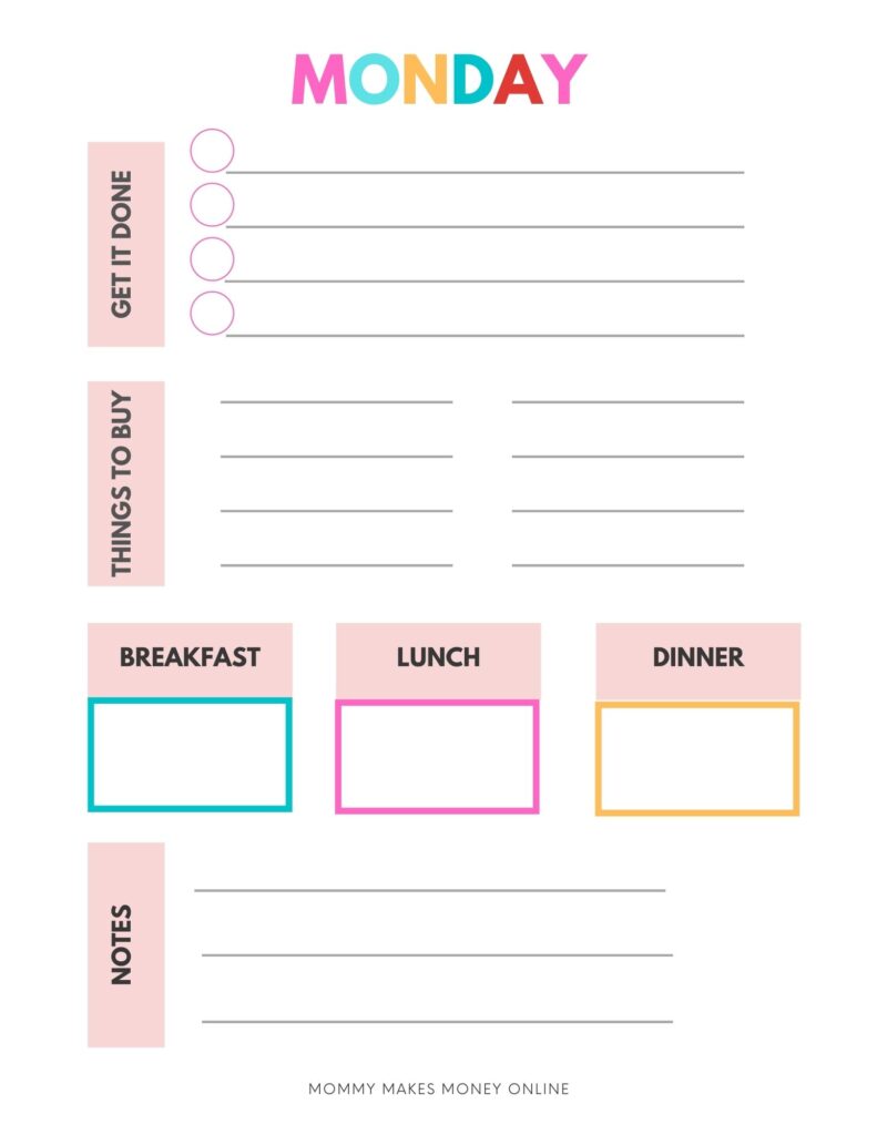 You can go ahead and grab this mom morning routine free printable! Morning routines for moms can be critical to getting more done. Here is a free morning routine to do list printable. #printables #freebie #freeprintable #morningroutine #familyroutine