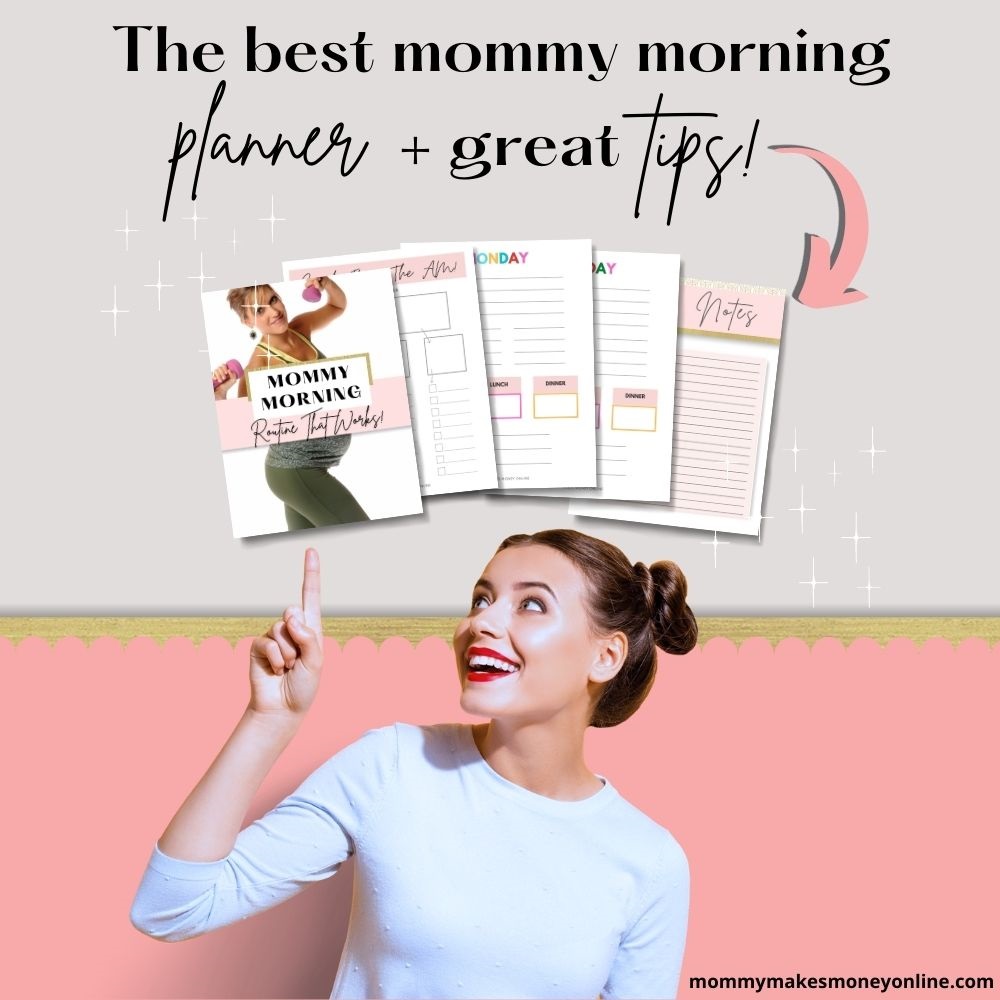 If you are looking for the best mommy morning routine planner, you might want to grab this one today! Having a daily routine mom schedule that works for you is essential to your mom morning routine. Grab out free planners today!