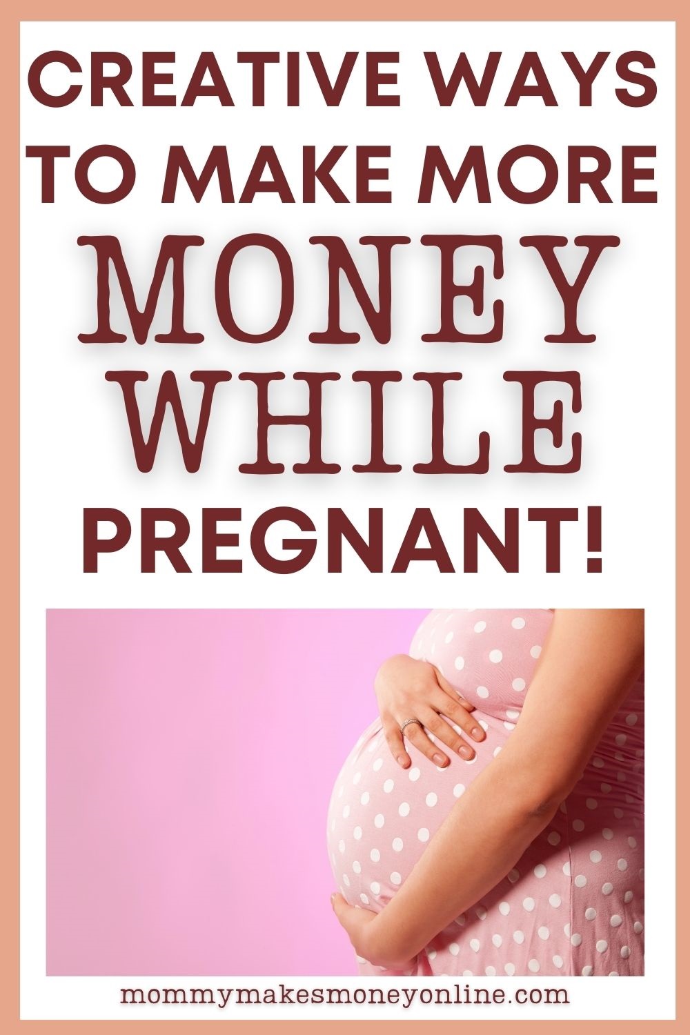 Tips to make extra money while pregnant! 11 Awesome Work at Home Jobs For Pregnant Stay at Home Moms! Being pregnant while a stay at home can be difficult, especially when it comes to making money. Fortunately, we've put together a list of 11 stay at home jobs that will teach you how to make money while both pregnant and unemployed.