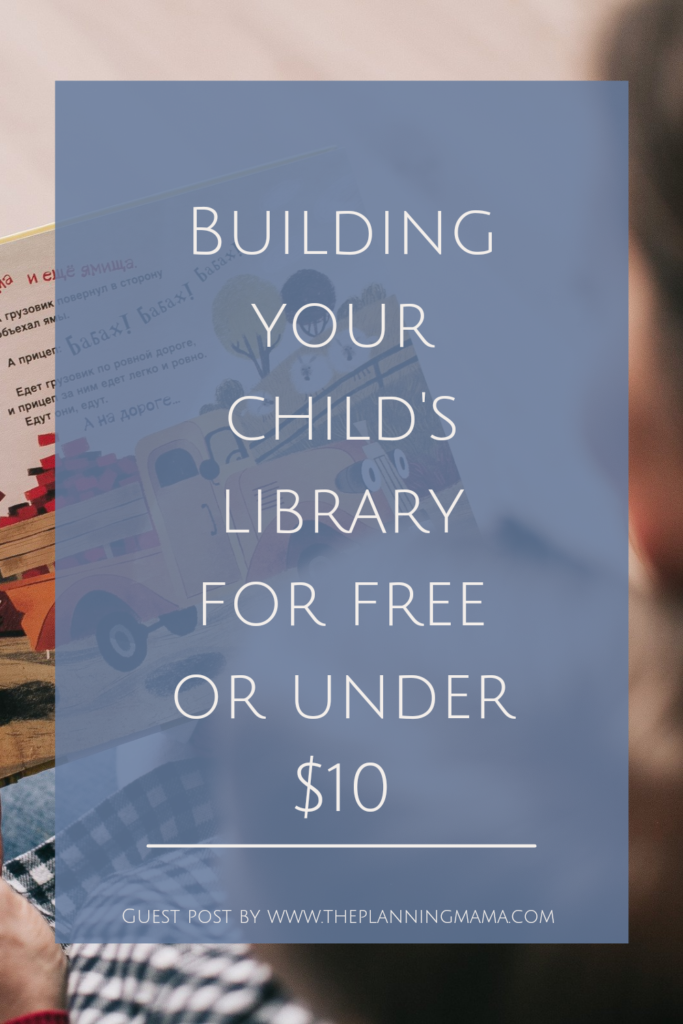 Creating a library in your home for your kids! Building your child's library! Where can I get free books for my child?